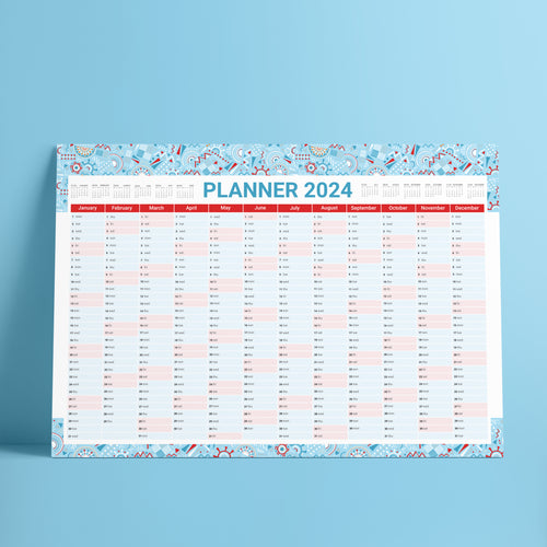 Yearly Planner 2024 Joy - مخطط سنوي 2024 جوي