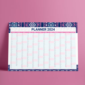 Yearly Planner 2024 Nubi - مخطط سنوي 2024 نوبي