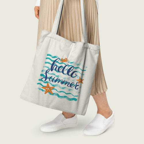 Wave Tote Bag  _ شنطة موجة