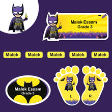 School Labels Mini Package_Batman