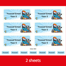 School Labels Mini Package_Cars