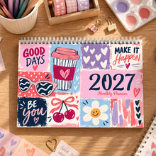 Monthly desk planner CHERRY - مخطط مكتب شهري شيري