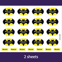 School Labels Mini Package_Batman