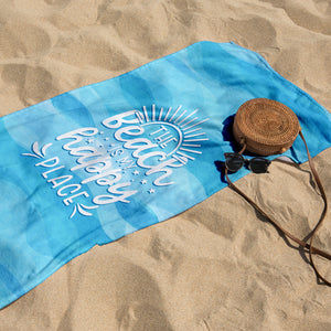 Beach towel_Happy