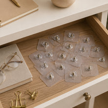 Self-Adhesive Wall Hooks (4 PCS) -  مسامير تعليق لاصقة شفافة