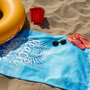 Beach towel_Happy