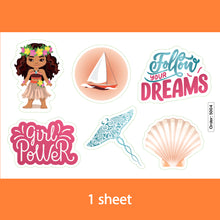 School Labels Package_Moana