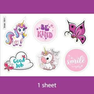 School Labels Package_Unicorn