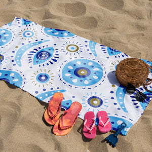 Beach towel_Blue Eyes