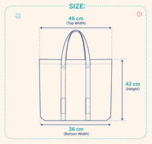 School Supply Delivery Tote Bag with Zipper & Poster Roll Holder شنطة تسليم مستلزمات المدرسة بسوستة وحامل رول اللوحات
