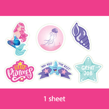 School Labels Package_Mermaid