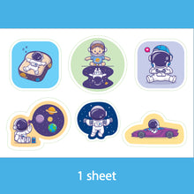 School Labels Package_Astronaut