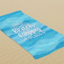 Beach towel_Happy