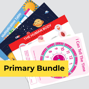 Primary Posters Bundle - مجموعة الملصقات الأساسية