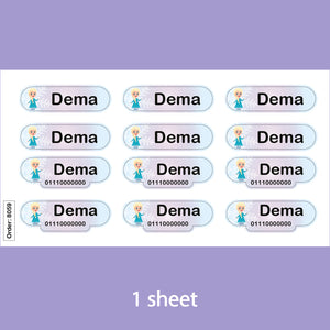 School Labels Package_Elsa