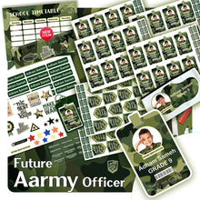 (New) School Labels Package _ Future Army Officer