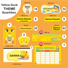 School Labels Package_ Yellow Duck (New)