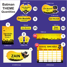 (New) School Labels Package_ Batman