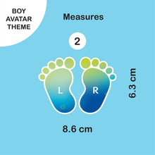 School Labels Package_ Avatar Boy