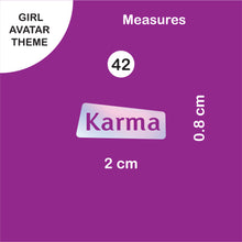 School Labels Mini Package_ Avatar Girl
