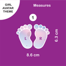 School Labels Mini Package_ Avatar Girl