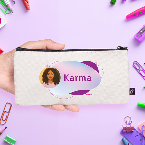 Customized pencil case Avatar Girl - مقلمة بأسم طفلك