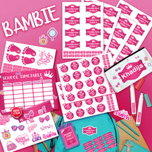 (New) School Labels Package_ Bambie