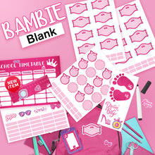 (New) Blank School Labels _ Bambie
