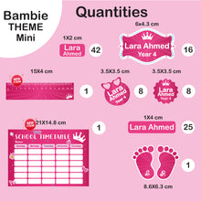 (New) School Labels Mini Package_ Bambie