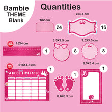 (New) Blank School Labels _ Bambie