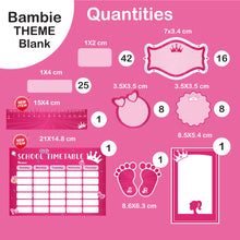 (New) Blank School Labels _ Bambie