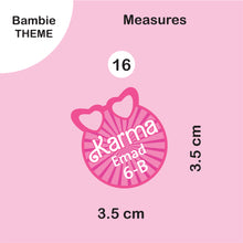 School Labels Package_ Bambie