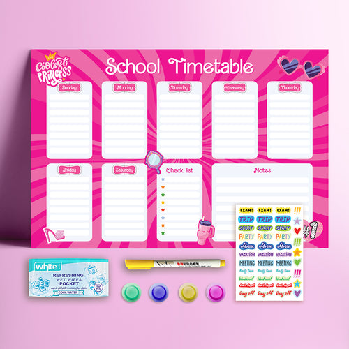 School time table kit  - Bambie