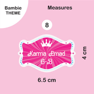 School Labels Mini Package_ Bambie