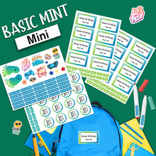 School Labels Mini Package_Basic Mint