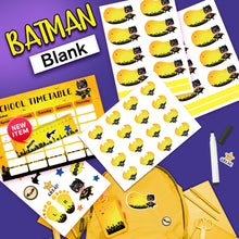 (New) Blank School Labels _Batman