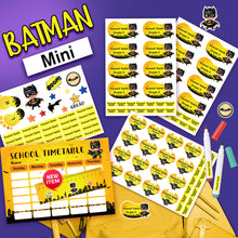 (New) School Labels Mini Package_Batman