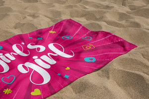 Beach towel_Girl's girl