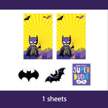 Blank School Labels _Batman