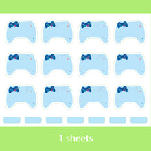 Blank School Labels _Gamer