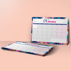 Monthly desk planner Bloom - مخطط مكتب شهري بلوم