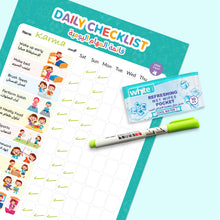 Daily Checklist Green _ قائمة المهام اليومية أخضر