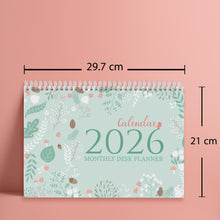 Monthly desk planner Autumn - مخطط مكتب شهري خريف