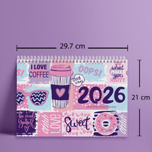 Monthly desk planner Donuts - مخطط مكتب شهري دونتس