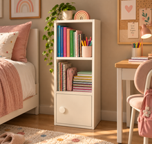 مكتبة أطفال لتنظيم الكتب والكراسات المدرسية - Kids' School Book Organizer