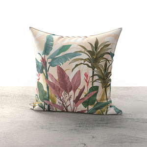 Trendy Summer Cushion Fabric Covers BANANA LEAVES بانانا