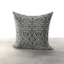 Trendy Summer Cushion Fabric Covers DAMASK Black دمشق