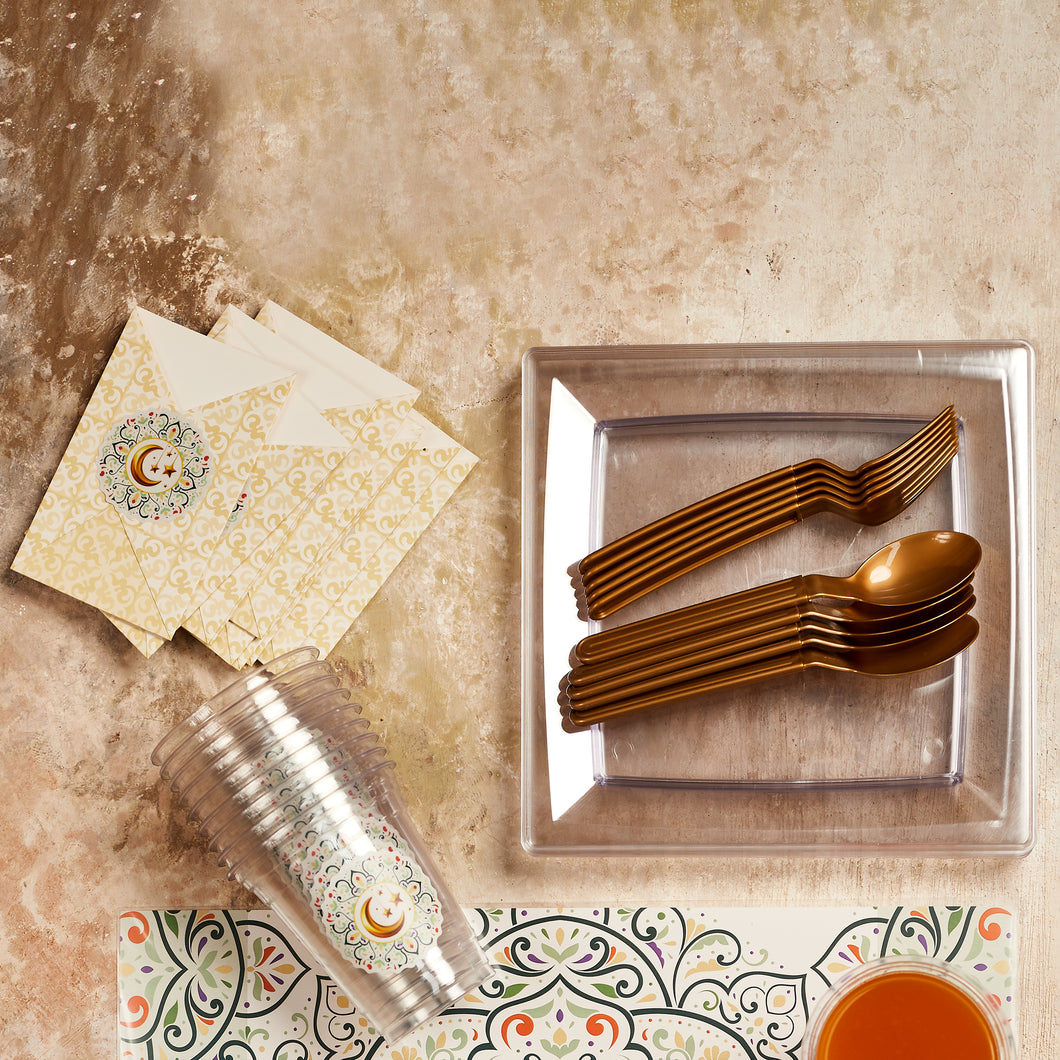 Dining set without placemat Marjan 6 persons مجموعة التقديم السريعة بدون قواعد أطباق مرجان ٦ افراد