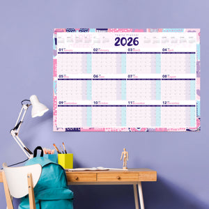 Yearly Planner 2026 Donuts - مخطط سنوي 2026 دونتس