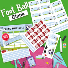 (New) Blank School Labels _ Football